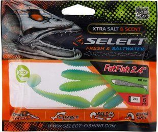 Силікон Select FatFish 2.4"" #245 (6 шт / уп)
