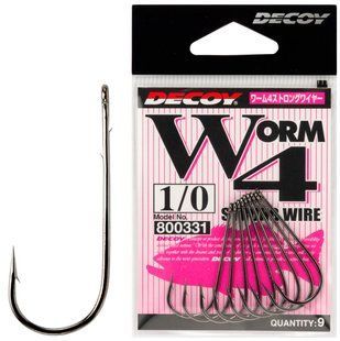 Гачок Decoy Worm4 Strong Wire #5/0 (7 шт/уп)