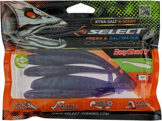 Силикон Select Easy Shad 5"" #800 (5 шт / уп)