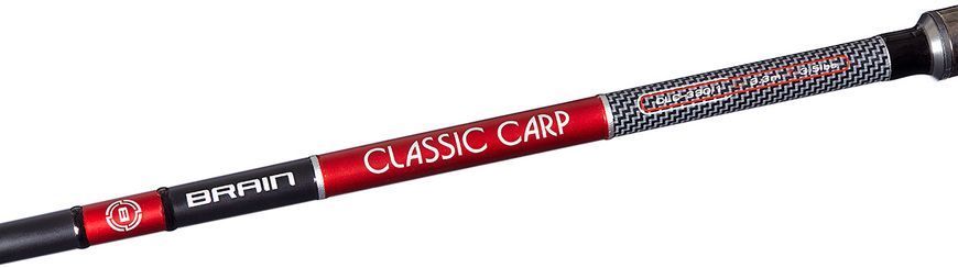 Вудлище коропове Brain Classic Carp 3.30m 3.5lbs 3sec.