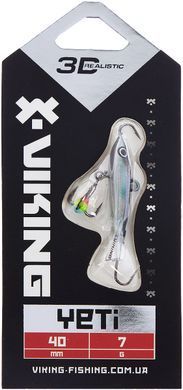 Балансир Viking Fishing Yeti Ice Jig 40mm 7.0g #14 Dark Mackerel