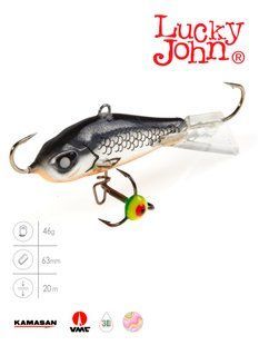 Балансир Lucky John BALTIC 6 с тр. 60мм/301RT блистер
