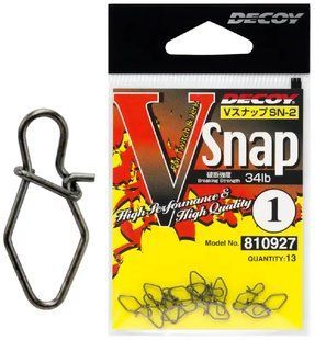 Застежка Decoy V Snap 02. 13 шт/уп