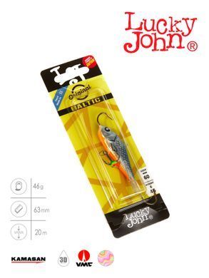 Балансир Lucky John BALTIC 6 з тр. 60мм/47H блістер