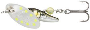 Блешня Savage Gear Sticklebait Spinner #3 9.1g Green Silver Ayu