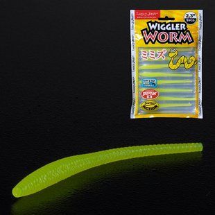 Слаг силікон. WIGGLER WORM LJ Pro Series 2,3 "/ 101 *9