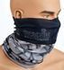 Бафф - защита лица/шеи/головы Norfin BANDANA BGW GREY (PL,черный / серый / белый)