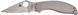 Нож Spyderco UpTern, 8Cr13MoV, Stainless Steel ц:gray