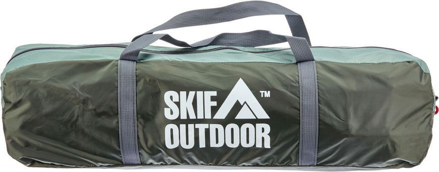 Палатка Skif Outdoor Tendra 3, 80+210x180х120 cm (3-х местная), ц:green