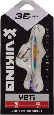 Балансир Viking Fishing Yeti Ice Jig 75mm 36.0g #16 European Values
