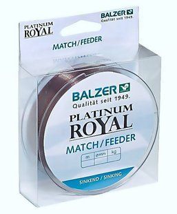 Леска Balzer Platinum Royal Match/Feeder 0.22мм 200м 4.60кг тонущая