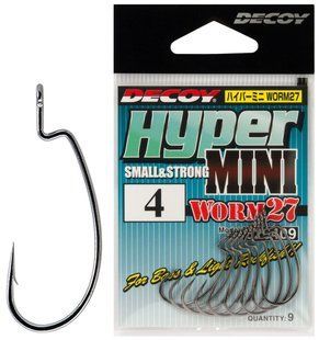 Гачок Decoy Worm27 Hyper Mini #04 (9 шт / уп)