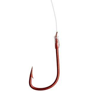 Гачок з повідцем DAM Spezi Leader Bream №14 10шт. (Red)