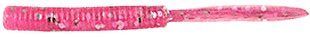 Силікон Jackall Peke Peke 2" SQ Glow Pink Silver Flake 10 шт