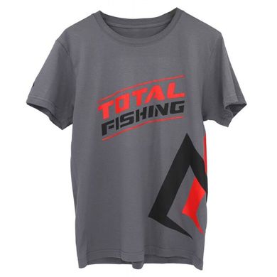 Футболка Mikado Total Fishing XL real grey