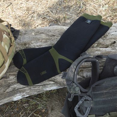 Шкарпетки DexShell Trekking green XL (р.47-49) водонепроникні