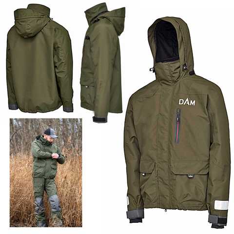 Куртка DAM Manitoba XT fishing jacket XXL - Золотая Рыбка