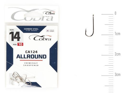 Гачок (C100N) Cobra ALLROUND (сер.CA124/ 014) *10шт.
