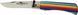 Нож Old Bear Rainbow L, W1.4060 steel, wood handle, rainbow