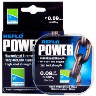 Жилка Preston Reflo Power 100m 0.15mm 2.683kg