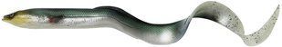 Силікон Savage Gear 3D Real Eel Loose Body 200mm 27.0g Green Silver (поштучно)