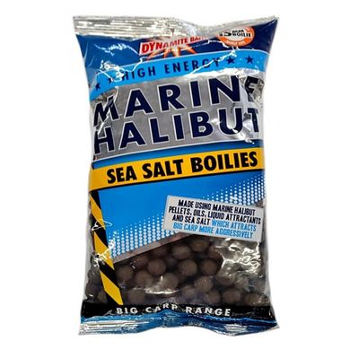 Бойлы тонущие Dynamite Baits Marine Halibut Fresh Sea Salt 15mm 1kg