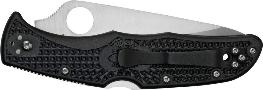 Нож Spyderco Endura 4, VG-10, FRN, полусерейтор ц:black