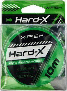 Флюорокарбон X-Fish Hard-X 10m (clear) 0.65mm 19.00kg