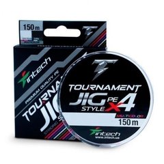 Шнур Intech Tournament Jig Style PE X4 Multicolor 150m 1.0 (16.0lb / 7.26kg)