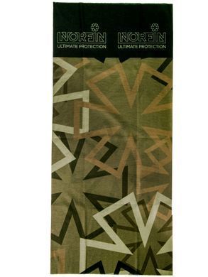 Бафф - защита лица/шеи/головы Norfin BANDANA HB GREEN (PL,хаки / черный)