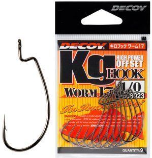 Гачок Decoy Worm17 Kg Hook #4/0 (6 шт/уп)