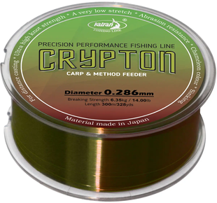Волосінь Katran Crypton Carp & Method Feeder 300m (хамелеон) 0.286mm 14lb/6.35kg