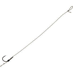 Поводок карповый OrbitalX F1 Hair Rig Wide Gape #10 20lb 10cm (5шт/уп) ц:weed