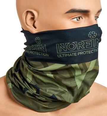 Бафф - защита лица/шеи/головы Norfin BANDANA HB GREEN (PL,хаки / черный)