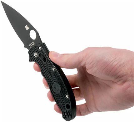 Нож Spyderco Manix 2 Black Blade, CTS BD1N, FRCP ц:black