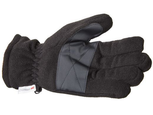 Перчатки флис. Norfin VECTOR (100% PL, иск. кожа, утепл.THINSULATE) р.L