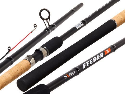 Вудилище фідер. Salmo Diamond FEEDER 120 120/3.90 (3 tips)
