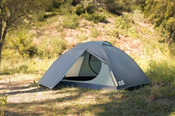 Палатка Skif Outdoor Tuzla 2, 50+140+50x220x100 cm (2-x местная) ц:green