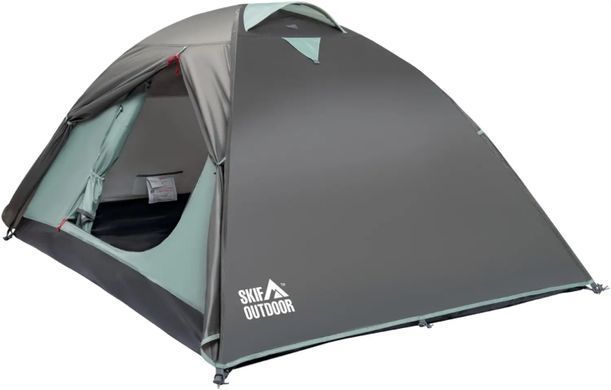Палатка Skif Outdoor Tuzla 2, 50+140+50x220x100 cm (2-x местная) ц:green