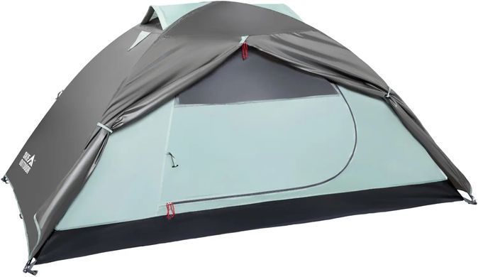 Палатка Skif Outdoor Tuzla 2, 50+140+50x220x100 cm (2-x местная) ц:green