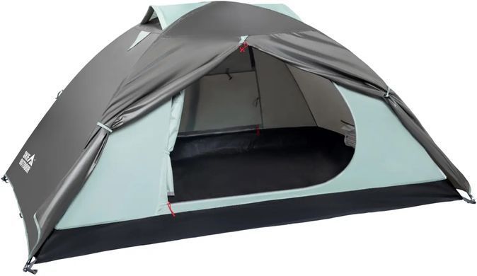 Палатка Skif Outdoor Tuzla 2, 50+140+50x220x100 cm (2-x местная) ц:green