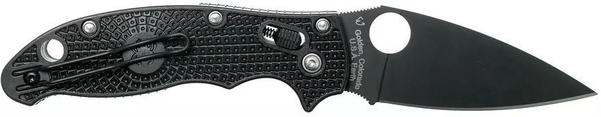 Нож Spyderco Manix 2 Black Blade, CTS BD1N, FRCP ц:black