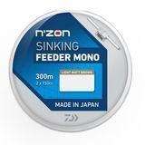 Жилка Daiwa N'Zon Sinking Feeder Mono Brown 300m 3.92kg 0.23mm