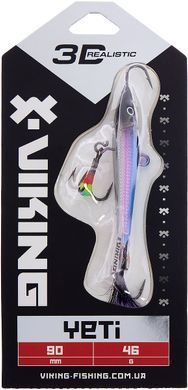 Балансир Viking Fishing Yeti Ice Jig 90mm 46.0g #01 Blue Glam