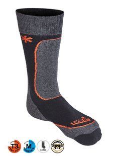 Носки Norfin NORDIC MERINO MIDWEIGHT T3M (25% шерсть,55% акр.,5% полиамид,15% эласт.)р.(45-47) XL