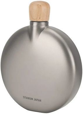 Фляга Snow Peak TW-116 Titanium Curved Flask