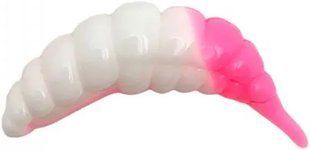 Силикон FishUP Ozi 1.2" cheese taste #132 - White/Bubble Gum (10шт/уп)