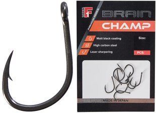 Крючок Brain F1 Champ 6. 9 шт/уп