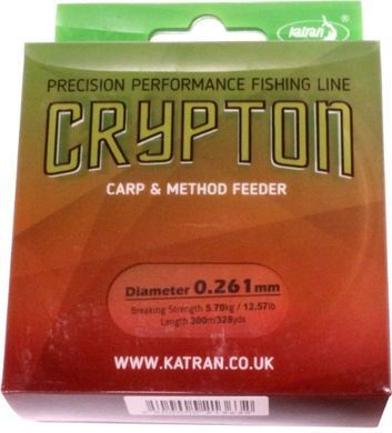 Леска Katran Crypton Carp & Method Feeder 300m (хамелеон) 0.261mm 12.57lb/5.7kg