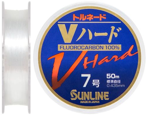 Флюорокарбон Sunline FC Tornado V Hard HG 50m #7.0/0.435mm 15.0kg